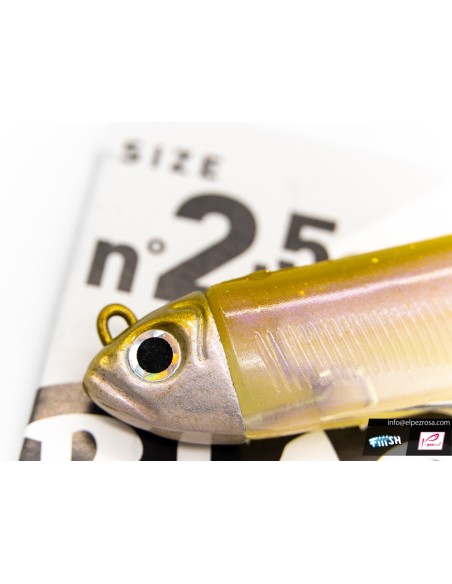 COMBO BLACK MINNOW 105 SHORE 8G - WAKASAGI