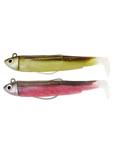 DOBLE COMBO BLACK MINNOW 120  SEARCH 18G SPARKLING BROWN + PINK