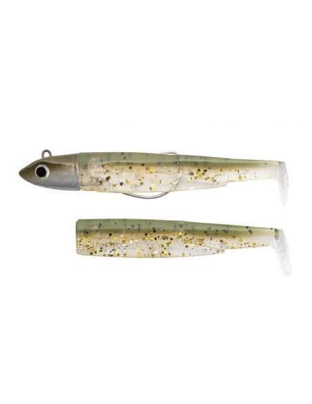 COMBO BLACK MINNOW 90 OFF SHORE 10G KHAKI GLITTER