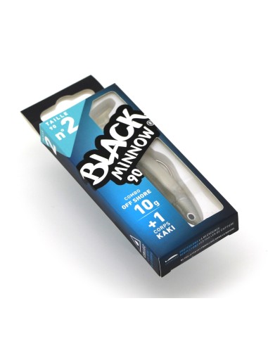 COMBO BLACK MINNOW 90 SEARCH 8G KHAKI