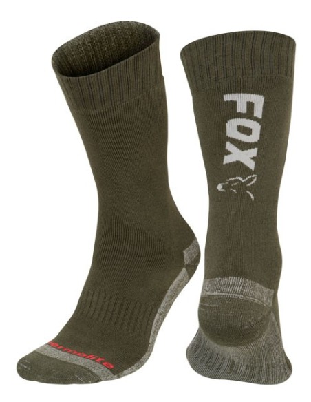 CALCETINES FOX TERMO GREEN-SILVER SOCKS 44-47