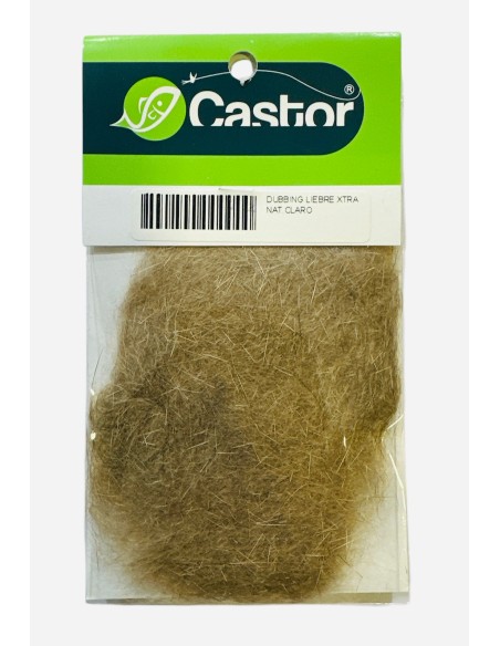 DUBBING DE LIEBRE EXTRA NATURAL CLARO CASTOR
