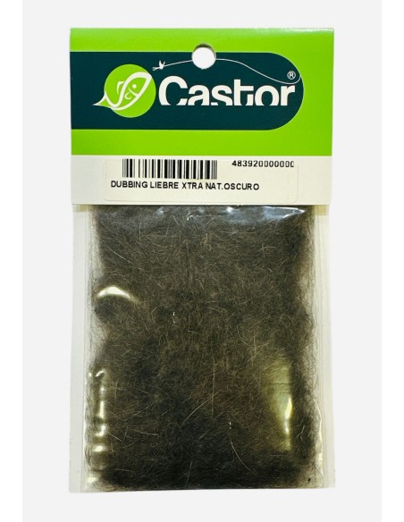 DUBBING DE LIEBRE EXTRA NATURAL OSCURO CASTOR
