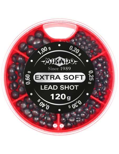 CAJA PLOMITOS MIKADO ROJA 120G