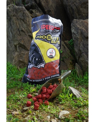 PRO ELITE BAITS SPEED PELLET 20MM ROBIN RED 4,5KG