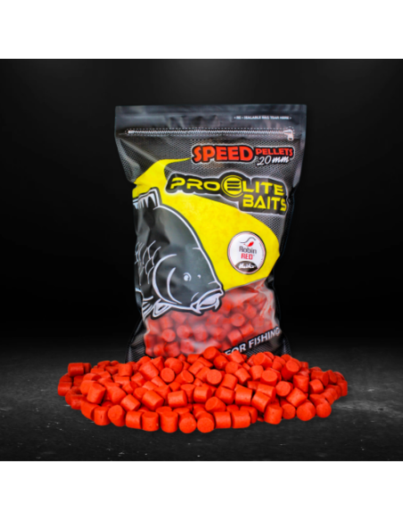 PRO ELITE BAITS SPEED PELLET 20MM ROBIN RED 4,5KG
