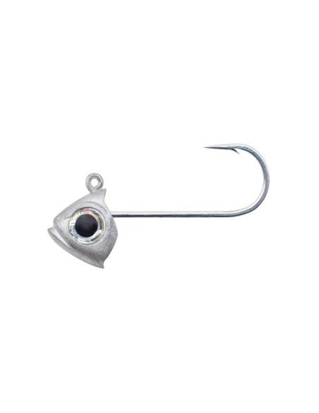 MASTER SHAD 100 2 JIG HEAD LIGTH 8GR RAW MATERIAL