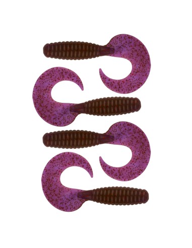 TWISTER RELAX 6´  447 CRAWFISH-RED GLITTER