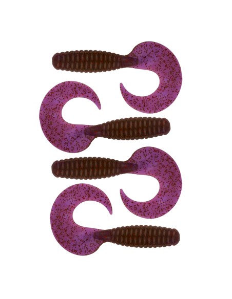 TWISTER RELAX 6´  447 CRAWFISH-RED GLITTER