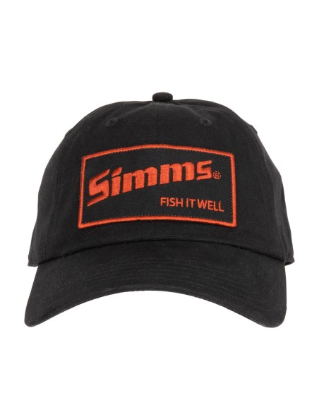 GORRA SIMMS FISH IT WELL BLACK