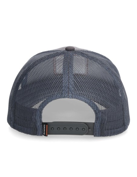 GORRA SIMMS DOUBLE HAUL TROUT ICON TRUCKER SLATE