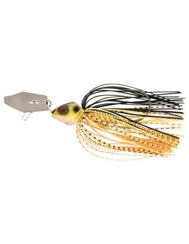FOX RAGE UV BLADED JIG 17GR BLACK & GOLD