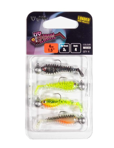 FOX RAGE ULTRA UV MICRO SPIKEY LOADED LURE PACK