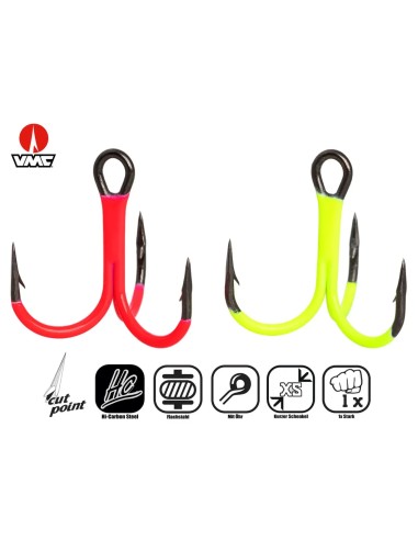 TRIPLE RAPALA UV ROUND 4555 - Nº 2/0