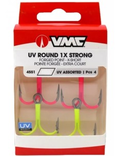 TRIPLE RAPALA UV ROUND 4555 - Nº 2/0