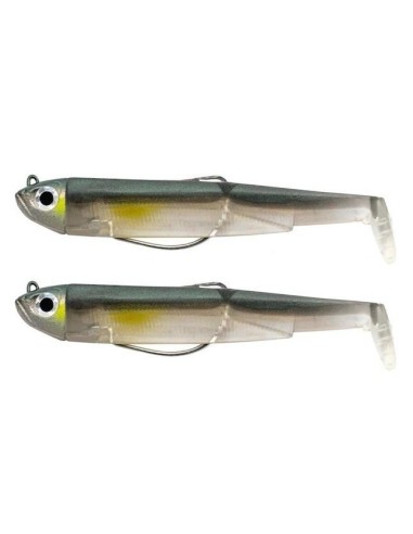 DOBLE COMBO BLACK MINNOW 120 SHORE 12G AYU + AYU