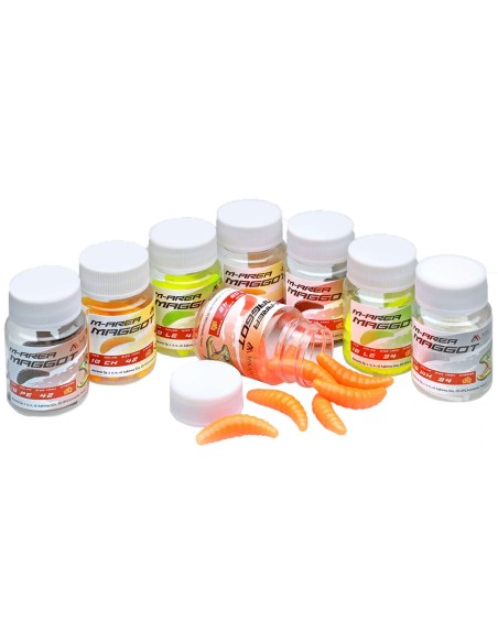 MIKADO M-AREA LONG MAGGOT MILKY CHEESE