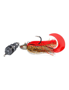 CHATTER MADCAT SKULL BLADE JIG XL 55G - 7/0 SALTNPEPPER