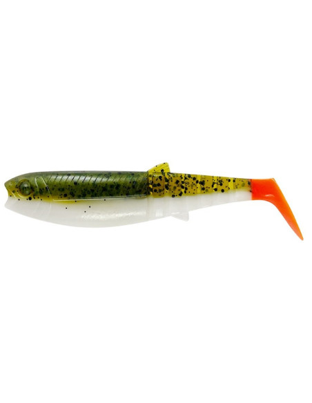 SAVAGE GEAR CANNIBAL OLIVE HOT ORANGE X2 - 15CM