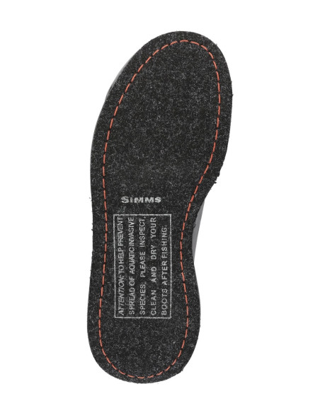 BOTAS SIMMS FLYWEIGHT FELT STEEL GREY