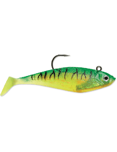 STORM WILDEYE SWIM SHAD FIRE TIGER 13CM - 43G PACK 3