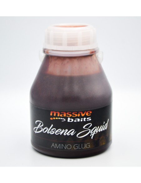 MASSIVE BAITS AMINO GLUG BOLSENA SQUID 250ML