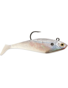STORM WILDEYE SWIM SHAD PEARL 13CM - 43G PACK 3