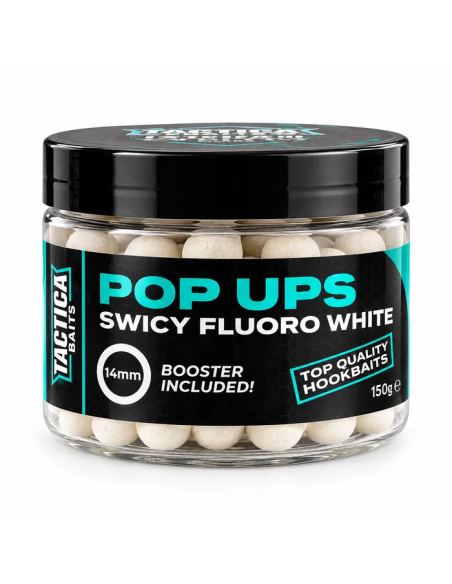 TACTICA BAITS SWICY FLUORO WHITE 150ml
