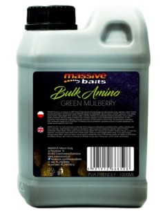 MASSIVE BAITS BULK AMINO GREEN MULBERRY 1L
