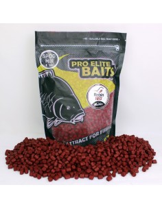 PRO ELITE BAITS SPOD MIX ROBIN RED PELLETS 8MM