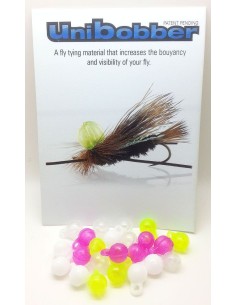 UNIBOBBER 1/4 PINK 6 PC