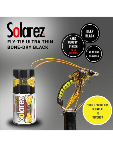 RESINA UV SOLAREZ BLACK BONE DRY