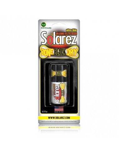 RESINA UV SOLAREZ BLACK BONE DRY