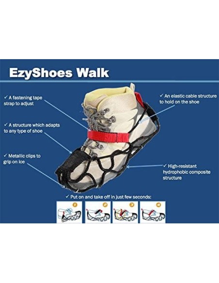 CRAMPONES ANTIDESLIZANTES EZY SHOES