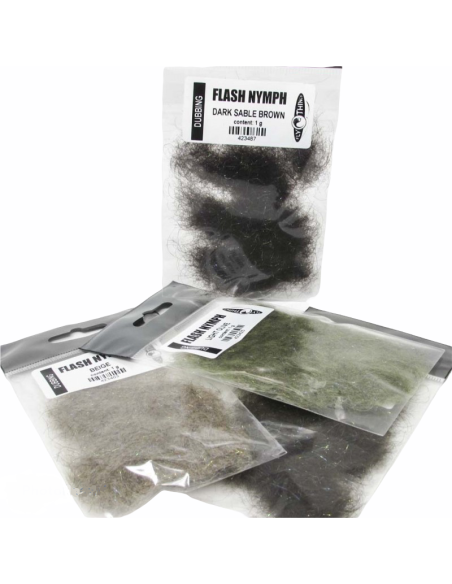 DUBBING FLASH NYMPH FLY THINGS