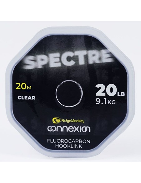 RIDGEMONKEY CONNEXION SPECTRE FLUOROCARBON HOOKLINK 20LB