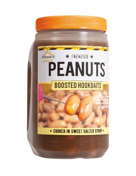 DYNAMITE BAITS FRENZIED PEANUTS BOOSTED HOOKBAITS 500ML