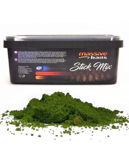 MASSIVE BAITS STICK MIX GREEN MULBERRY 750g