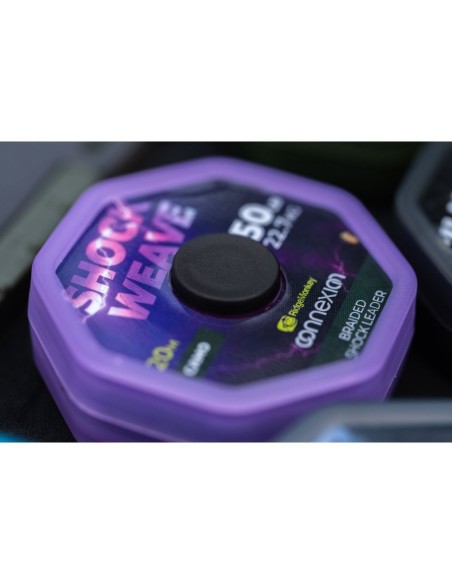 RIDGEMONKEY CONNEXION SHOCK WEAVE BRAIDED SHOCK LEADER 50LB