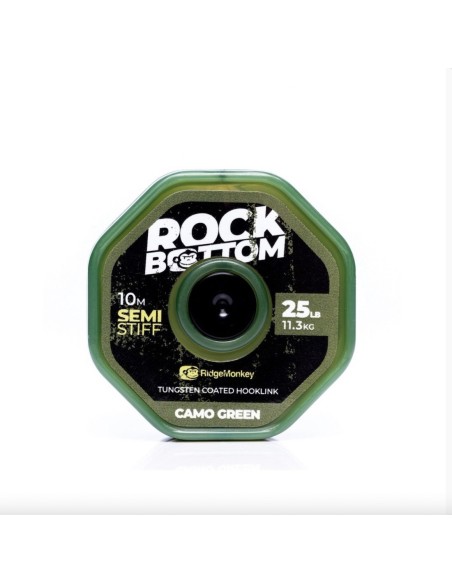RIDGEMONKEY ROCK BOTTOM TUNGSTEN COATED SOFT CAMO GREEN 25Lb