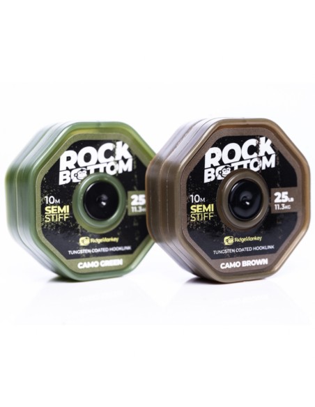 RIDGEMONKEY ROCK BOTTOM TUNGSTEN COATED SOFT CAMO GREEN 25Lb