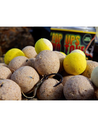 PRO ELITE BAITS FLUORO POP UP PIÑA & SCOPEX...