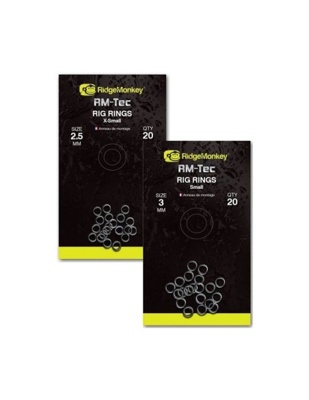 RIDGEMONKEY CONNEXION RIG RINGS 2.5MM XS