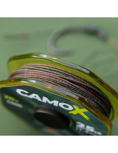 RIDGEMONKEY CAMOX STIFF COATED HOOKLINK 25LB