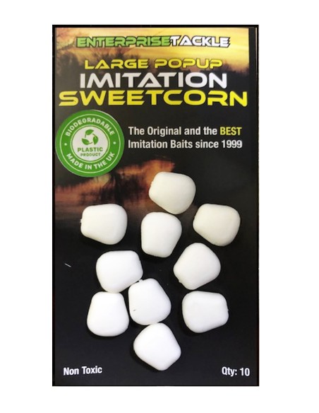 ENTERPRISE TACKLE (LARGE) POP UP SWEETCORN BLANCO