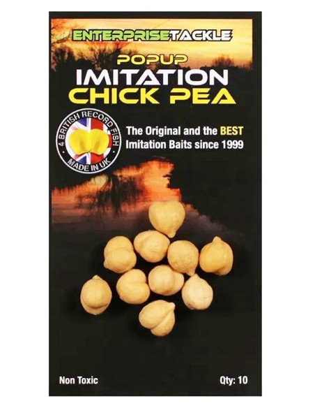ENTERPRISE TACKLE POP UP CHICK PEAS (GARBANZO)