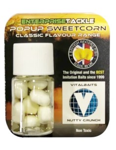 ENTERPRISE TACKLE POP UP SWEEETCORN VITAL BAITS (NUTTY...
