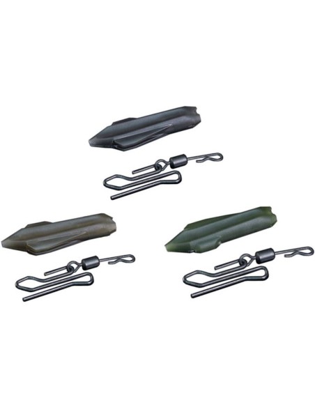 CLIPS PLOMO RIDGEMONKEY CONNEXION UNI LEAD CLIP CAMO GREEN