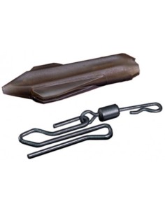 CLIPS PLOMO RIDGEMONKEY CONNEXION UNI LEAD CLIP CAMO BROWN