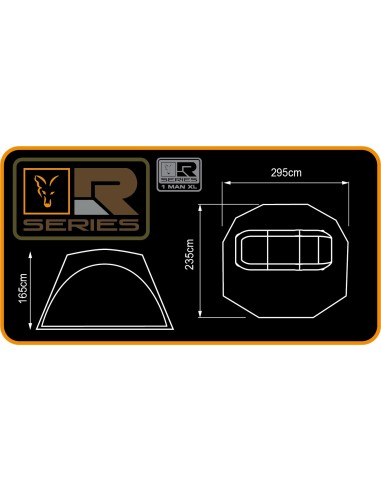 BIVVY R-SERIES 1-PERSON XL KHAKI